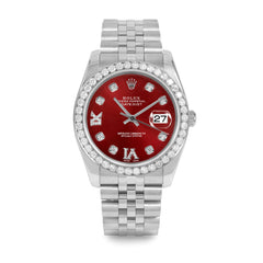 Rolex Datejust 36mm | 16234-RED-8DR69-25CT-JBL