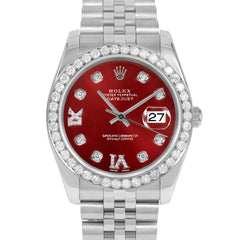 Rolex Datejust 36mm | 16234-RED-8DR69-25CT-JBL