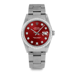 Rolex Datejust 36mm | 16234-RED-DIA-AM-BDS-OYS