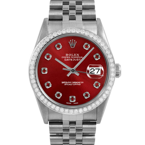 Rolex Datejust 36mm | 16234-RED-RBY-AM-BDS-JBL