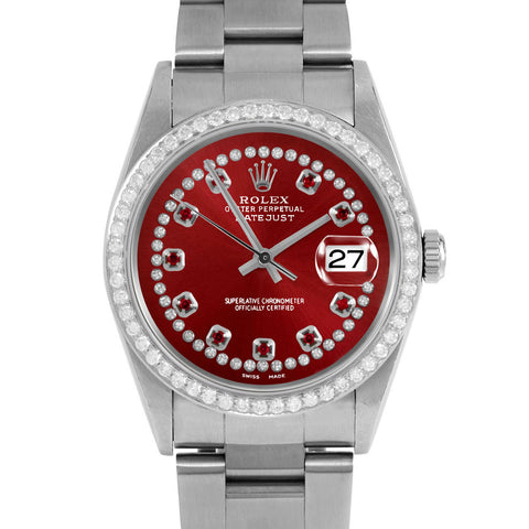 Rolex Datejust 36mm | 16234-RED-STRR-BDS-OYS