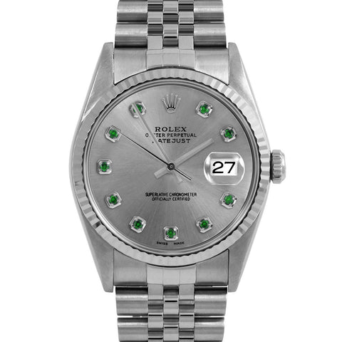 Rolex Datejust 36mm | 16234-SLT-EMD-AM-FLT-JBL