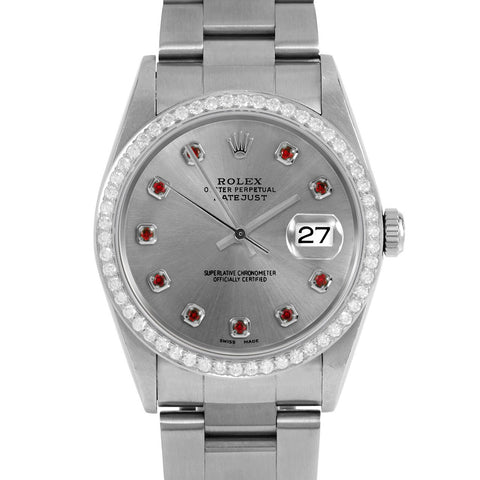 Rolex Datejust 36mm | 16234-SLT-RBY-AM-BDS-OYS