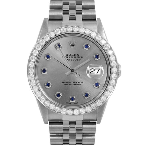 Rolex Datejust 36mm | 16234-SLT-SPH-AM-25CT-JBL