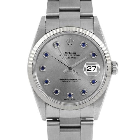 Rolex Datejust 36mm | 16234-SLT-SPH-AM-FLT-OYS