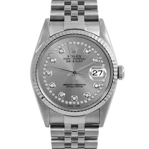 Rolex Datejust 36mm | 16234-SLT-STRD-FLT-JBL