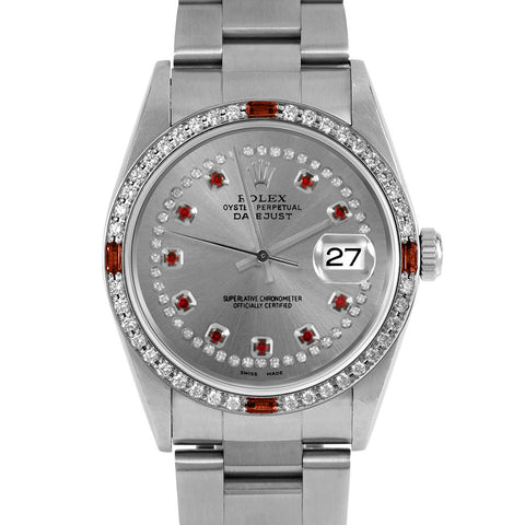 Rolex Datejust 36mm | 16234-SLT-STRR-4RBY-OYS