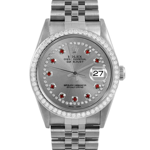 Rolex Datejust 36mm | 16234-SLT-STRR-BDS-JBL