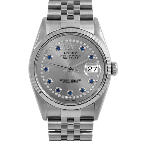 Rolex Datejust 36mm | 16234-SLT-STRS-FLT-JBL