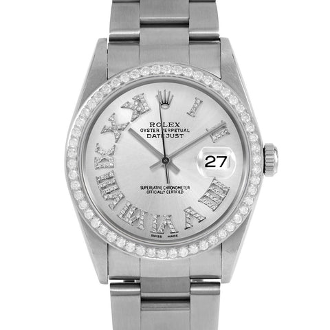 Rolex Datejust 36mm | 16234-SLV-FDR-BDS-OYS