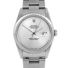 Rolex Datejust 36mm | 16234-SLV-NOHM-FLT-OYS