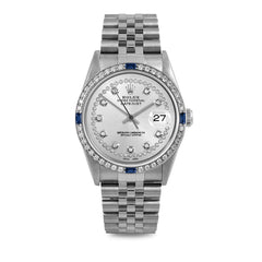 Rolex Datejust 36mm | 16234-SLV-STRD-4SPH-JBL