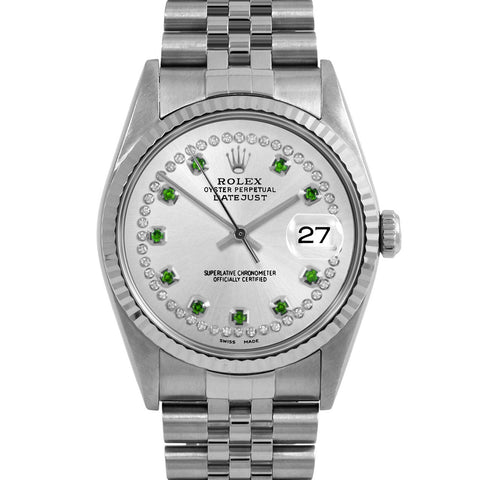 Rolex Datejust 36mm | 16234-SLV-STRE-FLT-JBL