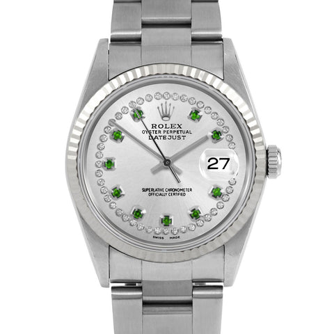 Rolex Datejust 36mm | 16234-SLV-STRE-FLT-OYS