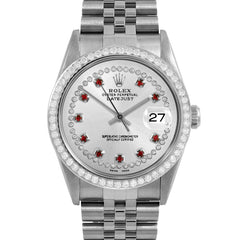 Rolex Datejust 36mm | 16234-SLV-STRR-BDS-JBL