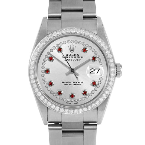 Rolex Datejust 36mm | 16234-SLV-STRR-BDS-OYS