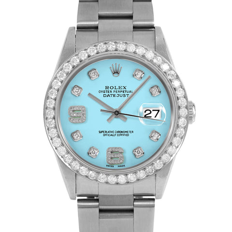 Rolex Datejust 36mm | 16234-TRQ-8DA69-25CT-OYS