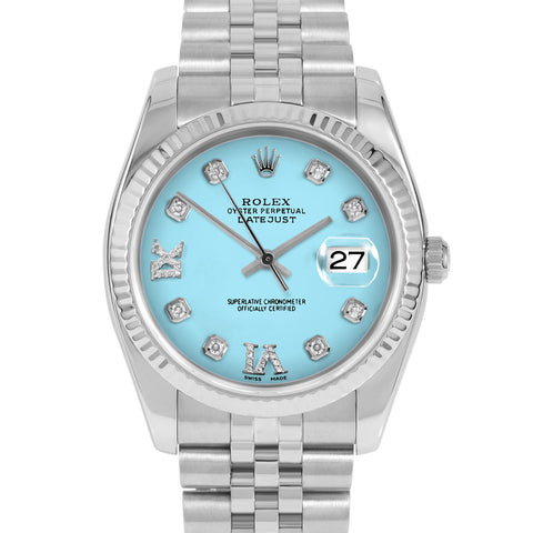 Rolex Datejust 36mm | 16234-TRQ-8DR69-FLT-JBL