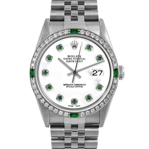 Rolex Datejust 36mm | 16234-WHT-EMD-AM-4EMD-JBL