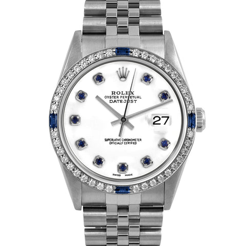 Rolex Datejust 36mm | 16234-WHT-SPH-AM-4SPH-JBL