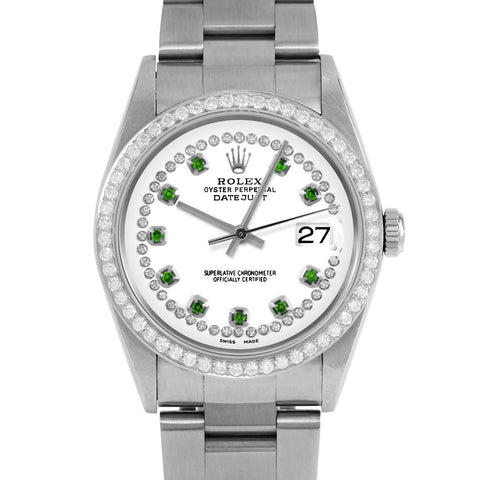 Rolex Datejust 36mm | 16234-WHT-STRE-BDS-OYS