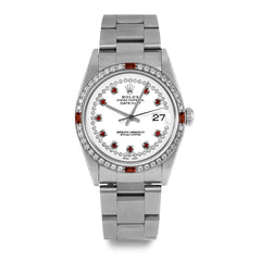 Rolex Datejust 36mm | 16234-WHT-STRR-4RBY-OYS