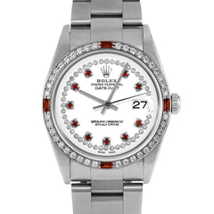Rolex Datejust 36mm | 16234-WHT-STRR-4RBY-OYS