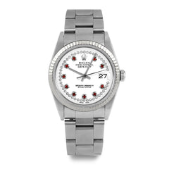 Rolex Datejust 36mm | 16234-WHT-STRR-FLT-OYS