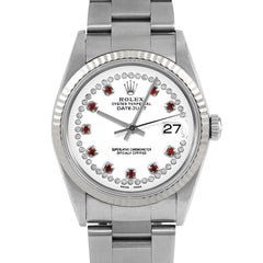 Rolex Datejust 36mm | 16234-WHT-STRR-FLT-OYS
