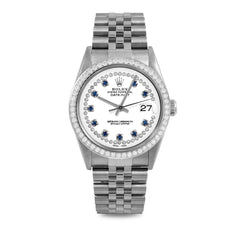 Rolex Datejust 36mm | 16234-WHT-STRS-BDS-JBL