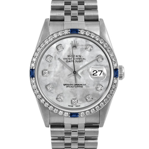 Rolex Datejust 36mm | 16234-WMOP-DIA-AM-4SPH-JBL