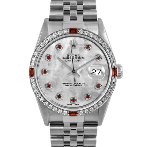 Rolex Datejust 36mm | 16234-WMOP-RBY-AM-4RBY-JBL