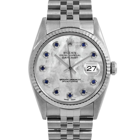 Rolex Datejust 36mm | 16234-WMOP-SPH-AM-FLT-JBL