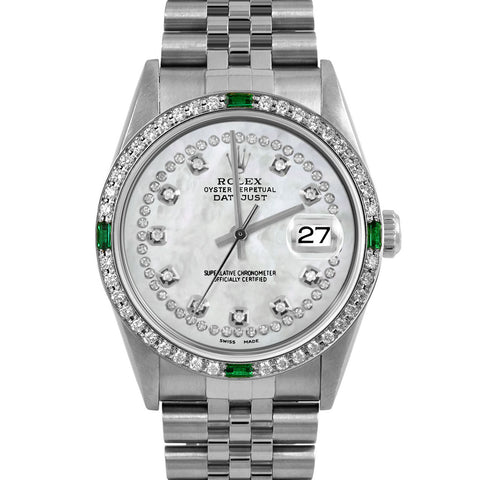 Rolex Datejust 36mm | 16234-WMOP-STRD-4EMD-JBL