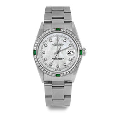 Rolex Datejust 36mm | 16234-WMOP-STRD-4EMD-OYS