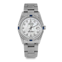 Rolex Datejust 36mm | 16234-WMOP-STRD-4SPH-OYS