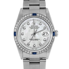 Rolex Datejust 36mm | 16234-WMOP-STRD-4SPH-OYS