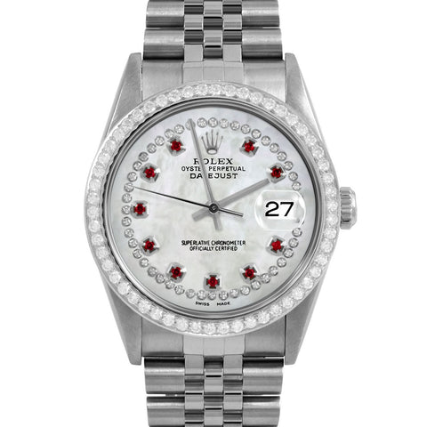 Rolex Datejust 36mm | 16234-WMOP-STRR-BDS-JBL