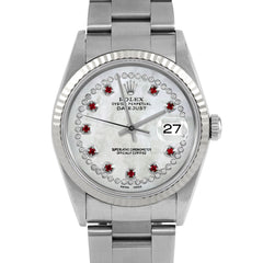 Rolex Datejust 36mm | 16234-WMOP-STRR-FLT-OYS