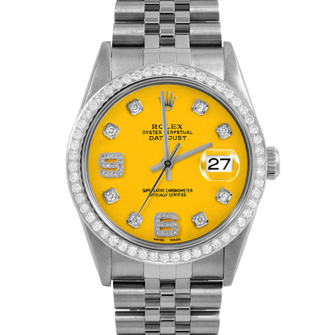 Rolex Datejust 36mm | 16234-YLW-8DA69-BDS-JBL