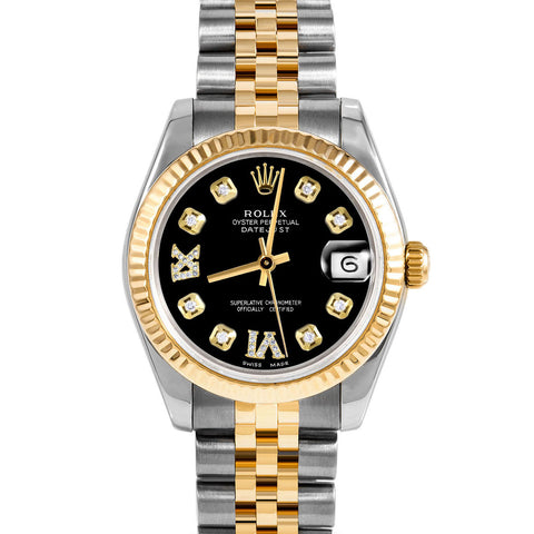 Rolex Datejust 31mm | 178273-BLK-8DR69-FLT-JBL