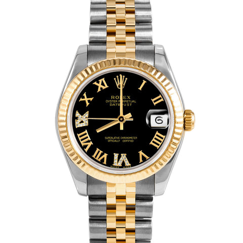 Rolex Datejust 31mm | 178273-BLK-RDR69-FLT-JBL