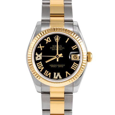 Rolex Datejust 31mm | 178273-BLK-RDR69-FLT-OYS