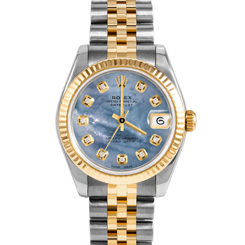 Rolex Datejust 31mm | 178273-BLMOP-DIA-AM-FLT-JBL