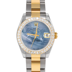 Rolex Datejust 31mm | 178273-BLMOP-NOHM-2CT-OYS