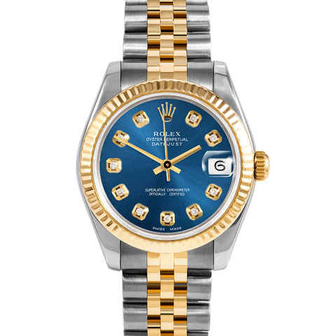 Rolex Datejust 31mm | 178273-BLU-DIA-AM-FLT-JBL