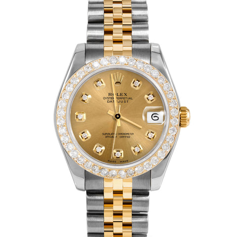 Rolex Datejust 31mm | 178273-CHM-DIA-AM-2CT-JBL