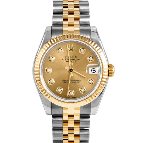 Rolex Datejust 31mm | 178273-CHM-DIA-AM-FLT-JBL