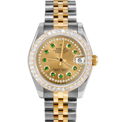 Rolex Datejust 31mm | 178273-CHM-STRE-2CT-JBL