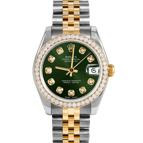 Rolex Datejust 31mm | 178273-GRN-DIA-AM-BDS-JBL